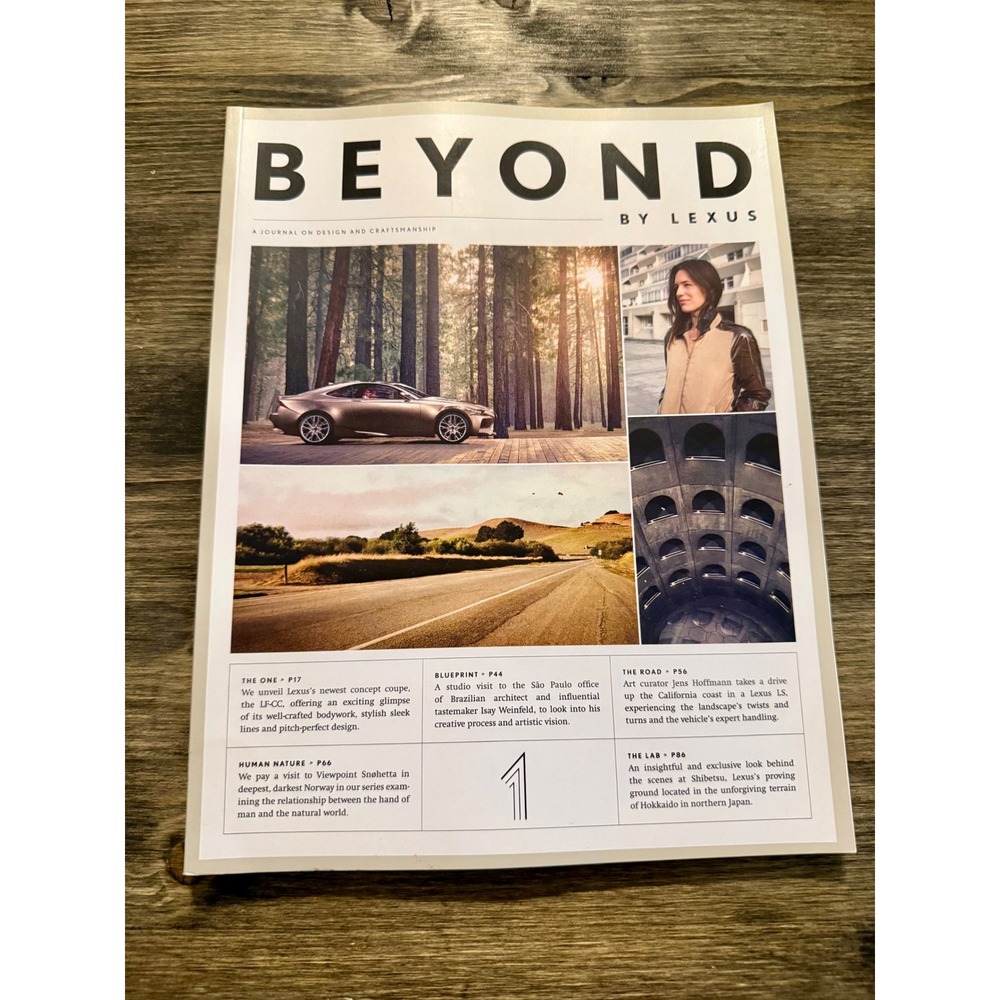 Lexus Beyond Magazine Issue 1 2013 Journal Design Craftsmanship